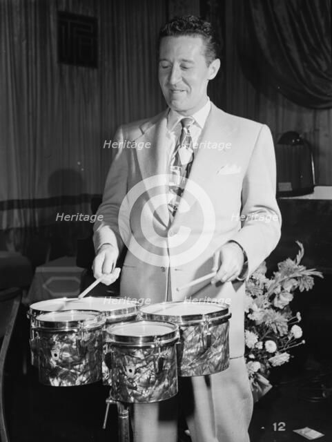 Portrait of Ray McKinley, New York, N.Y., 1946. Creator: William Paul Gottlieb.