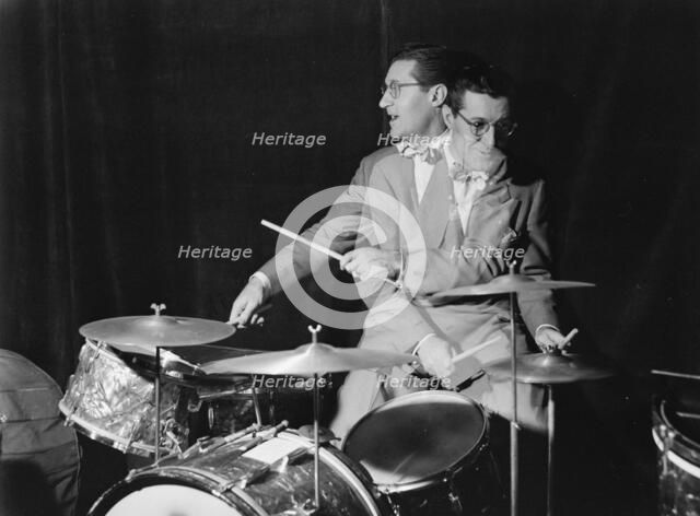 Portrait of Ray McKinley, Hotel Commodore, New York, N.Y., ca. Apr. 1946. Creator: William Paul Gottlieb.