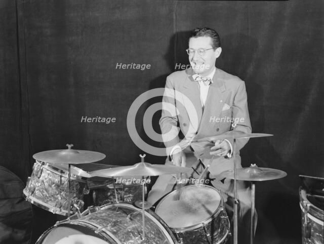 Portrait of Ray McKinley, Hotel Commodore, New York, N.Y., ca. Apr. 1946. Creator: William Paul Gottlieb.