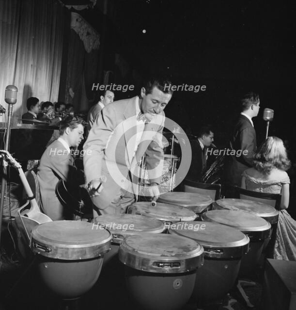 Portrait of Ray McKinley, Paul Kashian, Mundell Lowe, Chris Adams, and Teddy...N.Y., ca. Jan. 1947  Creator: William Paul Gottlieb.
