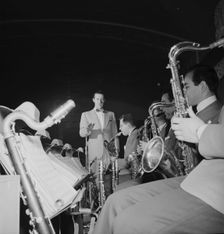 Portrait of Ray McKinley, (Robert) Dean Kincaide, Bill Ainsworth, Ray Beller, and Peanuts...N.Y., 19 Creator: William Paul Gottlieb