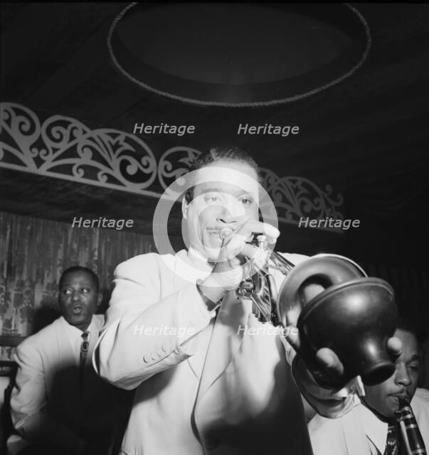 Portrait of Ray Nance, Aquarium, New York, N.Y., ca. Nov. 1946. Creator: William Paul Gottlieb.