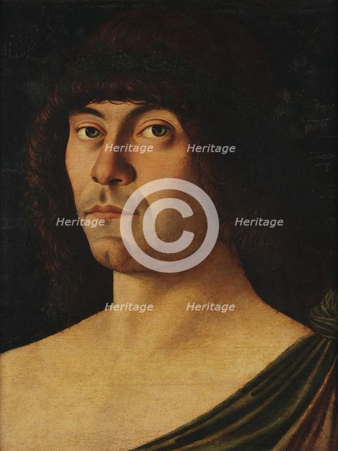 Portrait of Raffaele Zovenzoni, c1467. Creator: Bellini, Giovanni (1430-1516).