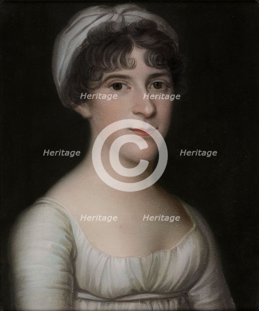 Portrait of Rahel Varnhagen von Ense, née Levin (1771-1833), 1800. Creator: Anonymous.