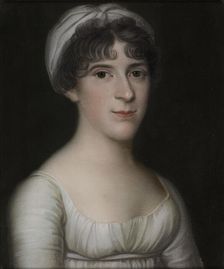 Portrait of Rahel Varnhagen von Ense, née Levin (1771-1833), 1800. Creator: Anonymous