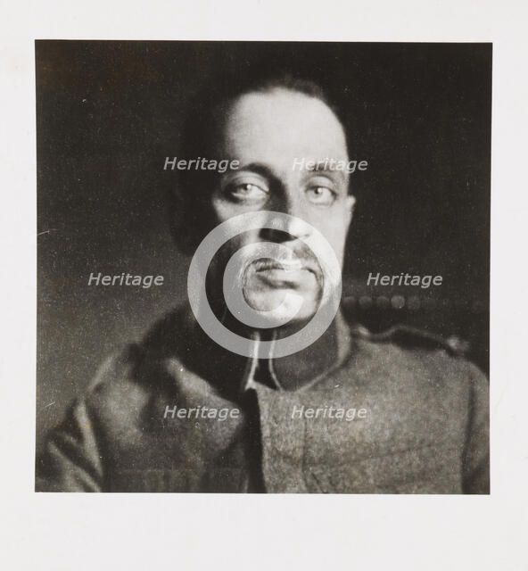 Portrait of Rainer Maria Rilke, 1916. Creator: Unknown photographer.