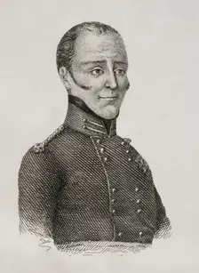 Portrait of Ramón de Meer y Kindelán (1787-1869), 1st Baron de Meer and 1st Count of Gra, 1845. Creator: Jose Gomez