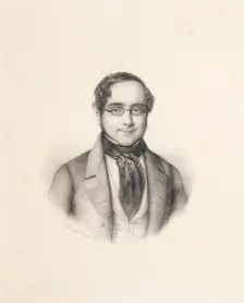 Portrait of Ramón de Mesonero Romanos (1803-1882), 1842. Creator: Rosario Weiss Zorrilla, Maria del (1814-1843)