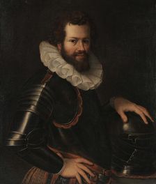 Portrait of Ranuccio I Farnese (1569-1622), Duke of Parma, Piacenza and Castro, Early 17th century. Creator: Aretusi, Cesare (1549-1612)