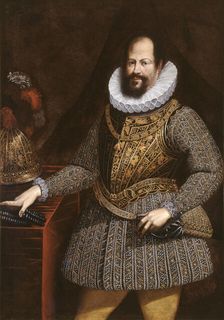 Portrait of Ranuccio I Farnese (1569-1622), Duke of Parma, Piacenza and Castro, 1622-1627. Creator: Anonymous