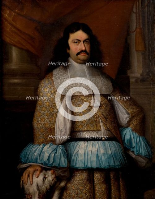 Portrait of Ranuccio II Farnese (1630-1694), Duke of Parma, 1662. Creator: Denys, Frans (c. 1610-1670).