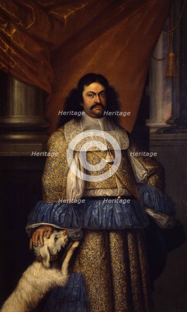 Portrait of Ranuccio II Farnese (1630–1694), Duke of Parma. Artist: Denys, Jacob (1644-1708)