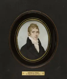 Portrait of Raphaelle Peale, 1st quarter 19th century. Creator: Raphaelle Peale