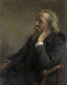 Portrait of Rev. Petrus Hermannus Hugenholtz, founder of the Vrije Gemeente, 1908. Creator: Jan Veth