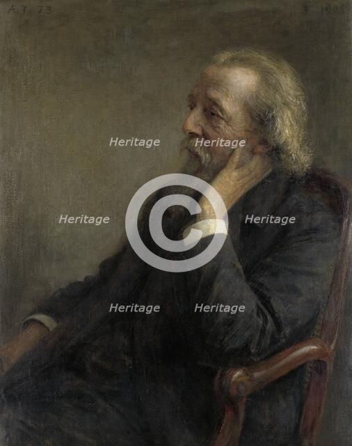 Portrait of Rev. Petrus Hermannus Hugenholtz, founder of the Vrije Gemeente, 1908. Creator: Jan Veth.
