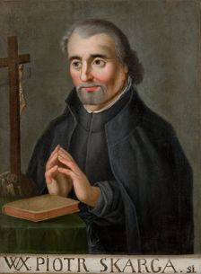 Portrait of Rev. Piotr Skarga (1536-1612), 19th century. Creator: Unknown