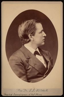 Portrait of Rev. Samuel Swain Mitchell (1839-1919), Between 1876 and 1880. Creator: Samuel Montague Fassett