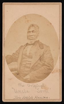 Portrait of Reverend Josiah Henson (1789-1883), Between 1866 and 1869. Creator: Alexander Gardner