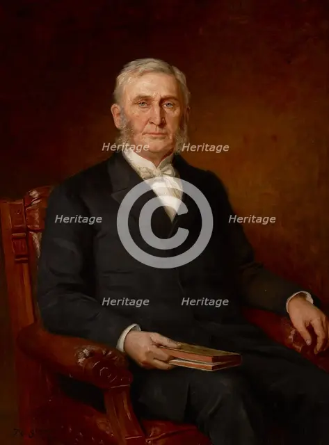 Portrait of Reverend Nathaniel A. Hyde, 1893. Creator: Theodore Clement Steele.