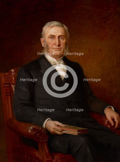 Portrait of Reverend Nathaniel A. Hyde, 1893. Creator: Theodore Clement Steele.