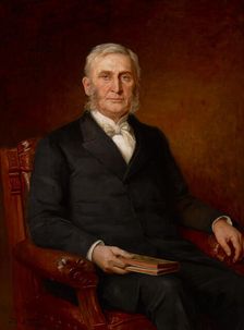 Portrait of Reverend Nathaniel A. Hyde, 1893. Creator: Theodore Clement Steele