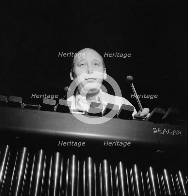 Portrait of Red Norvo, New York, N.Y.(?), ca. Feb. 1947. Creator: William Paul Gottlieb.