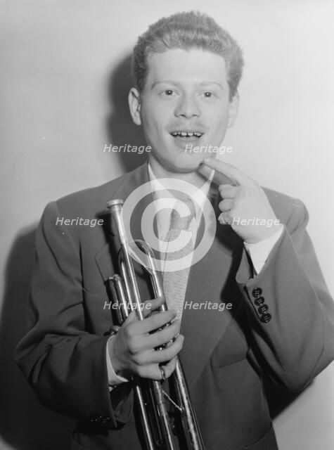 Portrait of Red Rodney, 400 Restaurant(?), New York, N.Y., ca. June 1946. Creator: William Paul Gottlieb.