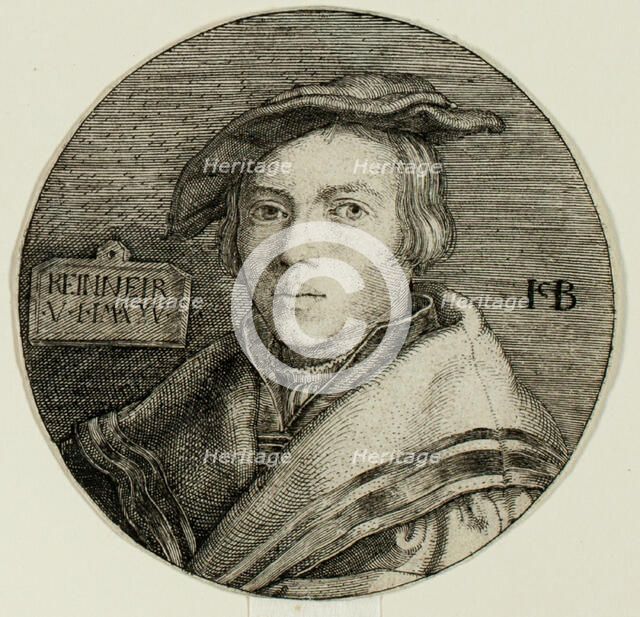 Portrait of Reinneir, 1525. Creator: Jacob Binck.