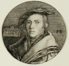Portrait of Reinneir, 1525. Creator: Jacob Binck