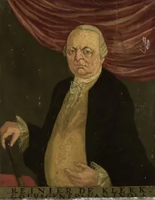 Portrait of Reinier de Klerk, Governor-General of the Dutch East India Company, 1779. Creator: Franciscus Josephus Fricot