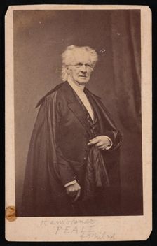 Portrait of Rembrandt Peale (1778-1860), Before 1860. Creator: Mathew Brady
