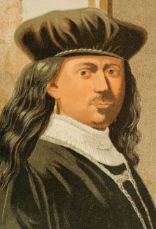 Portrait of Rembrandt, (Rembrandt Harmensz van Rijn), (1606-1669), Dutch painter..., 1886. Creator: Unknown