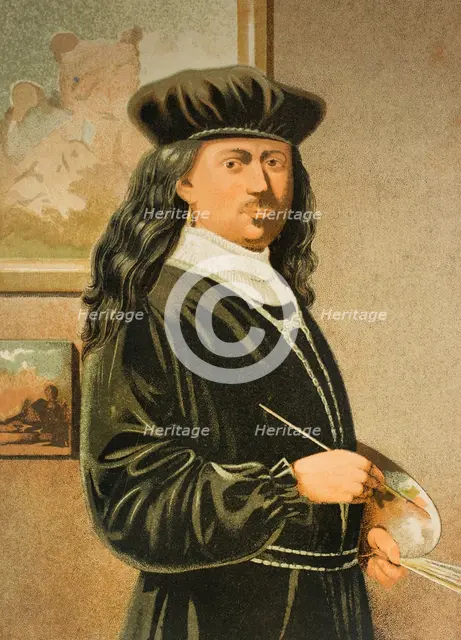 Portrait of Rembrandt, (Rembrandt Harmensz van Rijn), (1606-1669), Dutch painter..., 1886. Creator: Unknown.