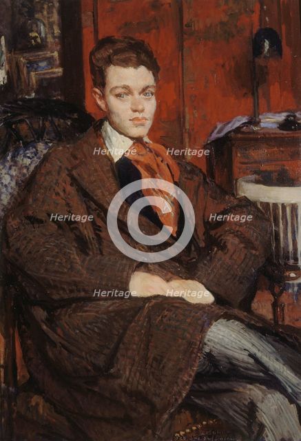 Portrait of René Crevel (1900-1935), 1928. Creator: Blanche, Jacques-Émile (1861-1942).