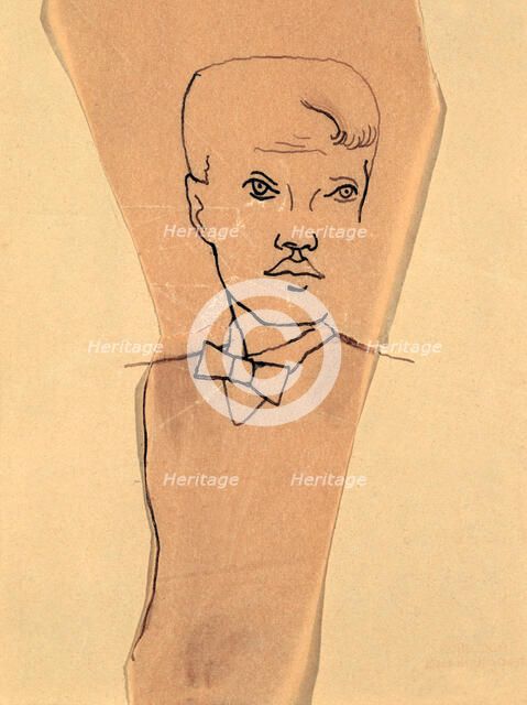 'Portrait of Rene Crevel', 1900-1935. Artist: Christian Berard