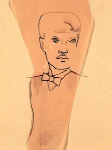 Portrait of Rene Crevel 1900-1935. Artist: Christian Berard