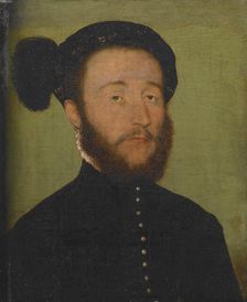 Portrait of René du Puy du Fou, about 1550. Creator: Corneille de Lyon