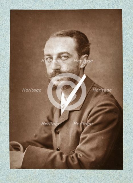 Portrait of René Henri Ravaut (1854-1913), 1882. Creator: Godet, Anatole Louis (1839-1887).