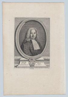 Portrait of René Herault,.n.d., n.d.. Creator: Pierre Dupin
