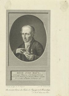 Portrait of René-Just Haüy (1743-1822), 1804. Creator: Delvaux, Remi-Henri-Joseph (1748/50-1823)