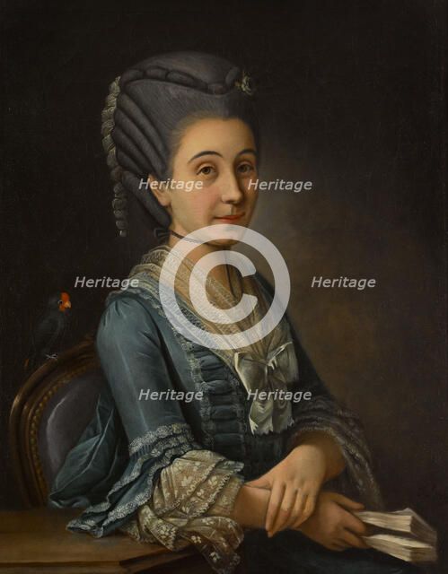 Portrait of Renee-Louise Trebuchet. Creator: Unknown.