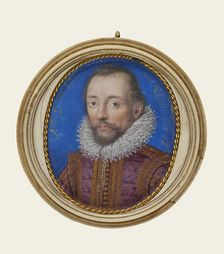 Portrait of Rhys Griffiths, 1617. Creator: Isaac Oliver I