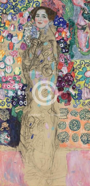 Portrait of Ria Munk III, 1917. Artist: Klimt, Gustav (1862-1918)