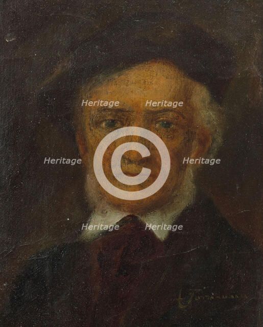 Portrait of Richard Wagner (1813-1883), Second Half of the 19th cen.. Creator: Anonymous.
