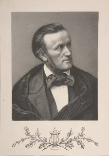 Portrait of Richard Wagner, 19th century. Creator: Unknown