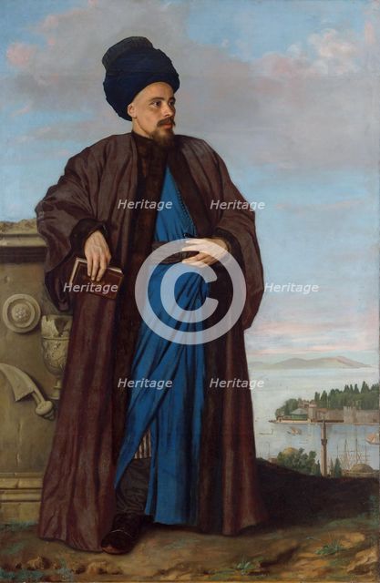 Portrait of Richard Pococke (1704-1765).