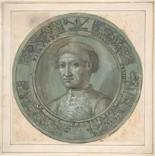 Portrait of Rinaldo Orsino, Archbishop of Florence (1474-1508), early 17th century. Creator: Bernardino Capitelli