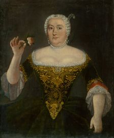 Portrait of Ruzena Révayová-Mednanská, around 1750. Creator: Unknown