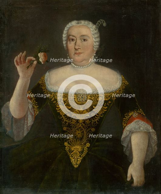 Portrait of Ruzena Révayová-Mednanská, around 1750. Creator: Unknown.