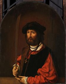 Portrait of Ruben Parduyn, after c.1644. Creator: Jan Gossaert